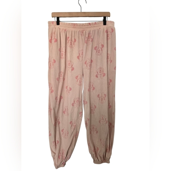 Disney Other - Disney Pink Mickey Mouse Women's PJ Joggers Size Large